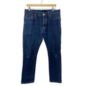 Buck Mason Maverick Slim 34 x 34 jeans dark wash